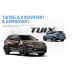 tuix dual mufflers package 2wd 4wd hyundai santa fe 2016-18